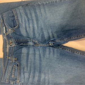 Athletic fit jeans with stretch